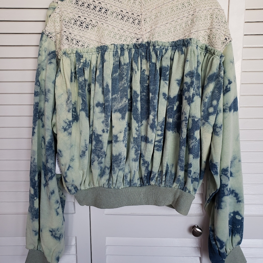 DONATING SOON⏰ NWT Free People We The Free True Blue Jacket - Picture 3 of 10